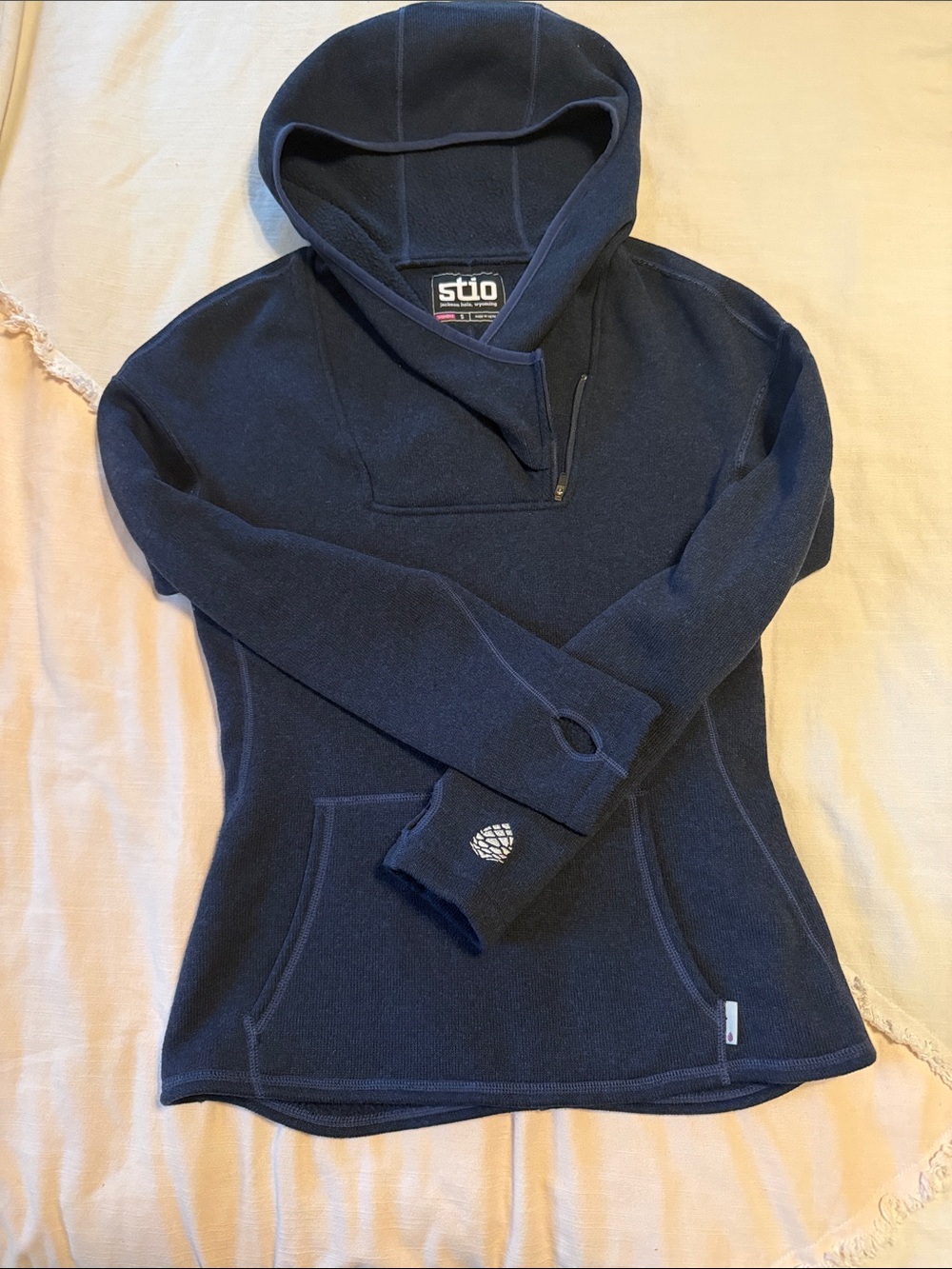 STIO Women's sweetwater fleece hoodie, size small